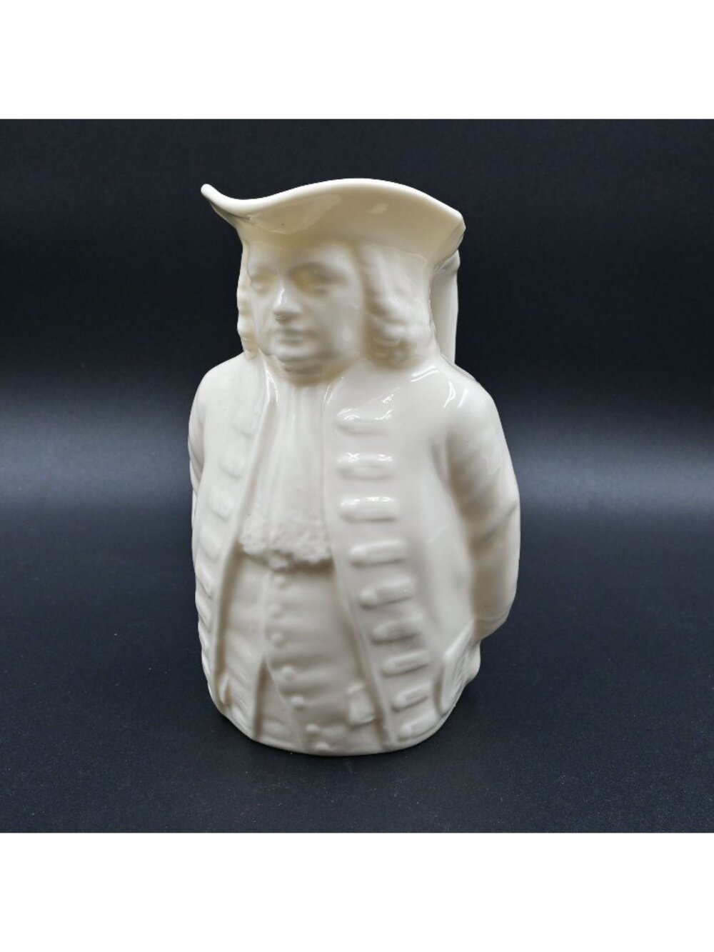 Lenox William Penn Toby Jug Beer Pitcher Figure Porcelain Character Vintage